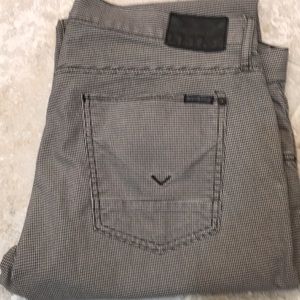 Men’s Hudson Jeans Blake Slim Herringbone Pattern